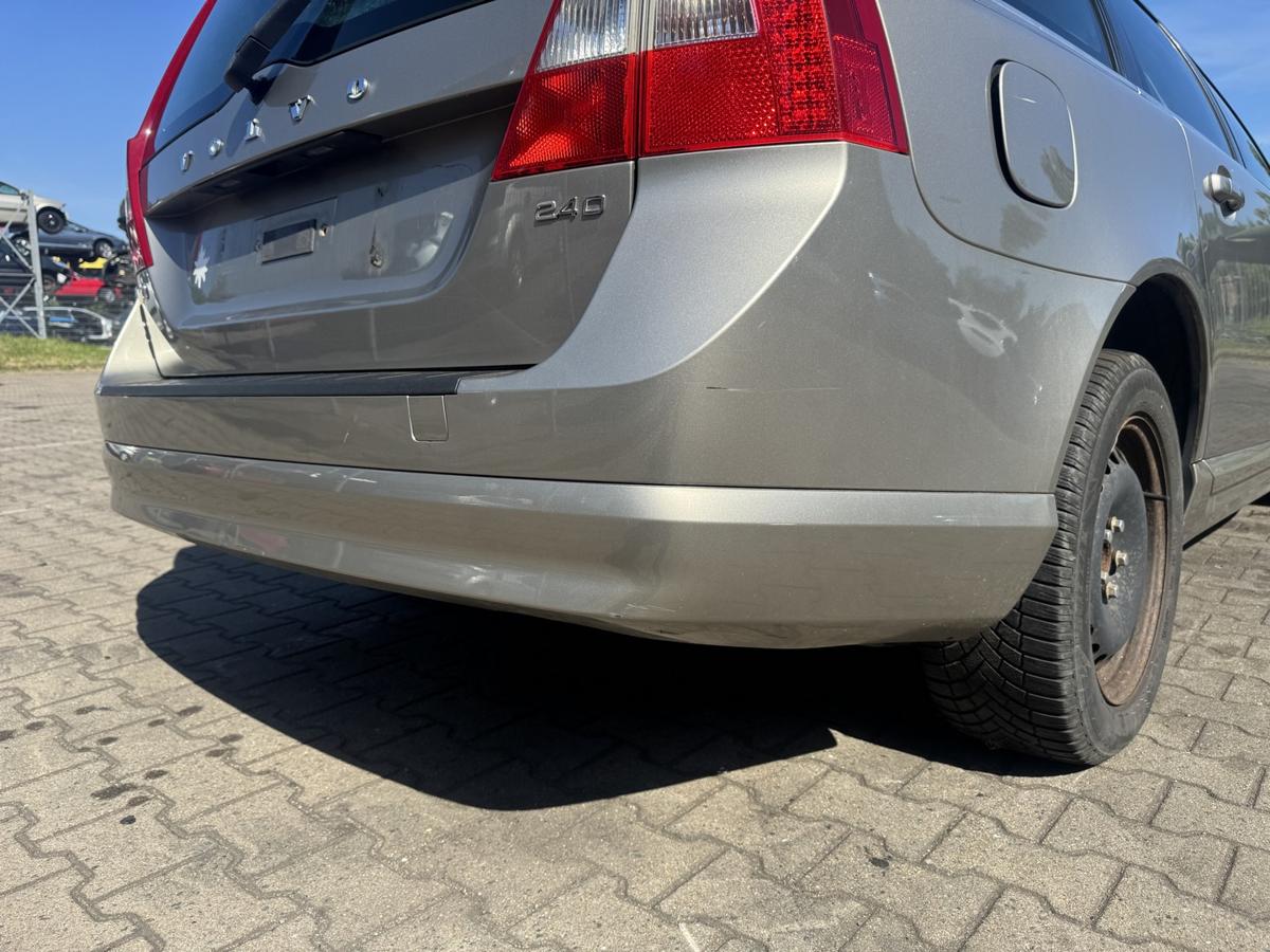 Volvo V70 3 original Stossf&auml;nger Sto&szlig;stange hinten 484 Seashell Metallic Bj.2009